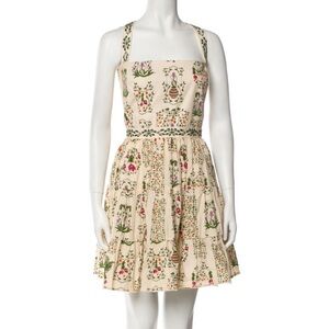 Agua by Agua Bendita Floral Print Sleeveless Mini Dress